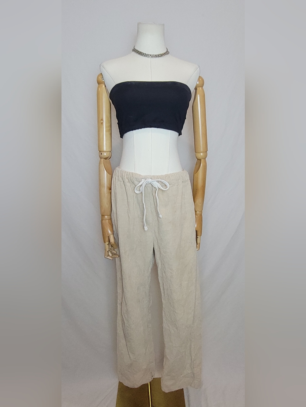 Volcom Stone Street Cordoroy Trousers - Light Khaki, Size Med(8)